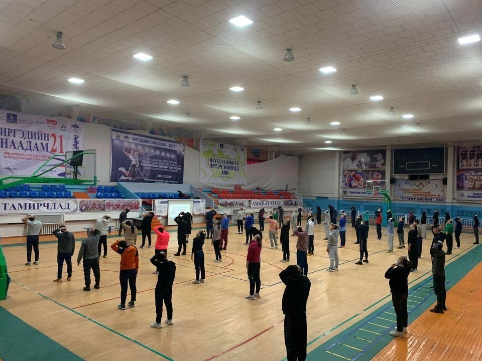 16 хоногт 80 мянга орчим иргэн үнэгүй фитнест хамрагджээ